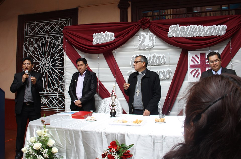 Ceremonia por el 25 Aniversario de Cáritas Huancayo