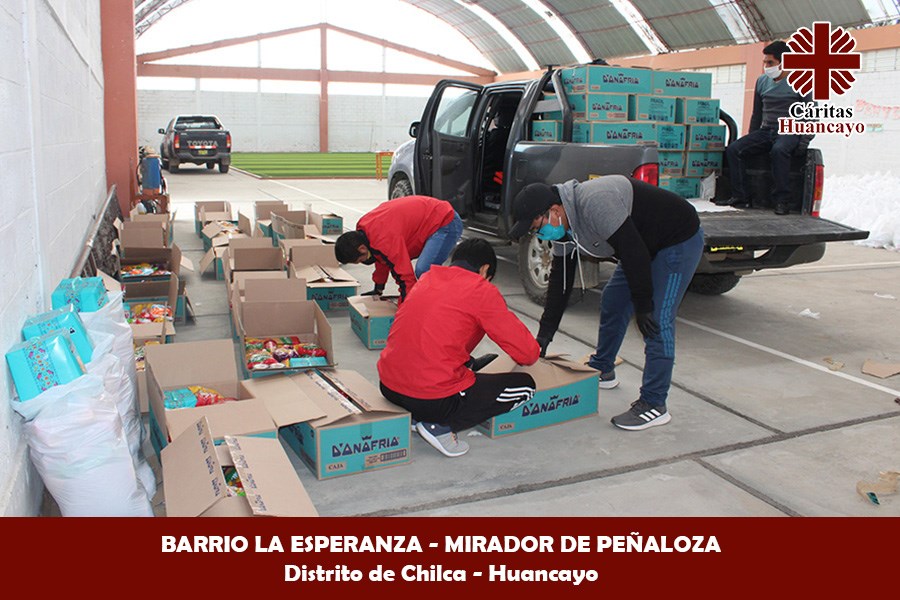75 familias del Barrio La Esperanza – Mirador de Peñaloza en el Distrito de Chilca