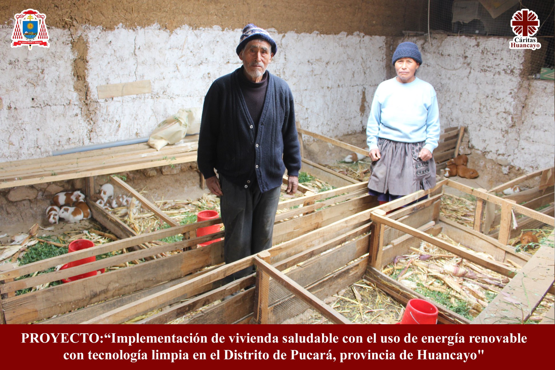 Implementación de vivienda saludable con el uso de energía renovable con tecnología limpia en el Distrito de Pucará, Provincia de Huancayo