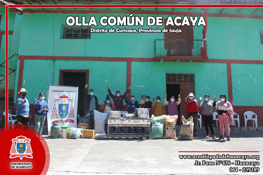 OLLAS COMUNES de la Arquidiócesis de Huancayo